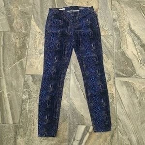 Gap 1969 Snake Print Legging Jeans